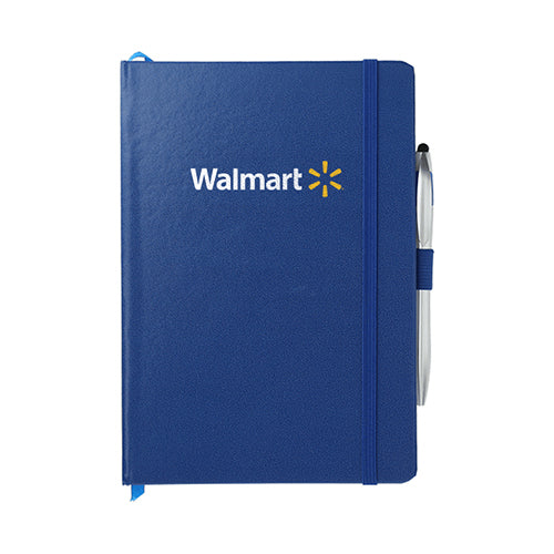 6" x 8.5" FSC® Mix Crown Journal with Pen-Stylus