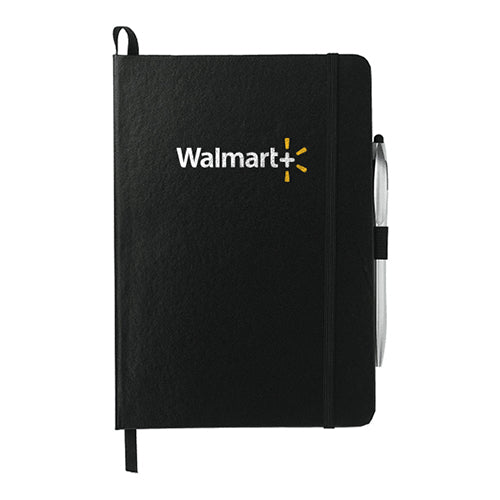 6" x 8.5" FSC® Mix Crown Journal with Pen-Stylus