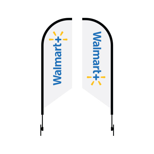8' FEATHERED FLAG KIT